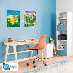 Poster - Pack de 2 - Pokemon - Pikachu & Friends