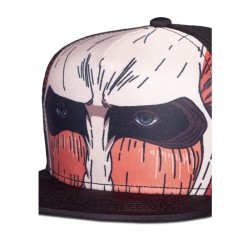 Casquette - Snap Back - L'Attaque des Titans - Titan Colossal