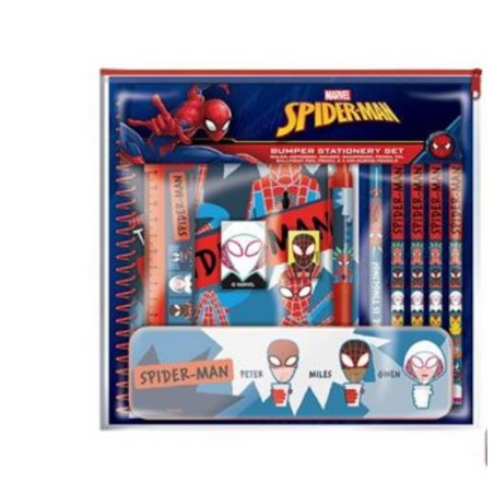Set de papeterie - Spider-Man - Peter & Miles & Gwen