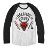 T-shirt - Stranger Things - Hellfire Club Crest