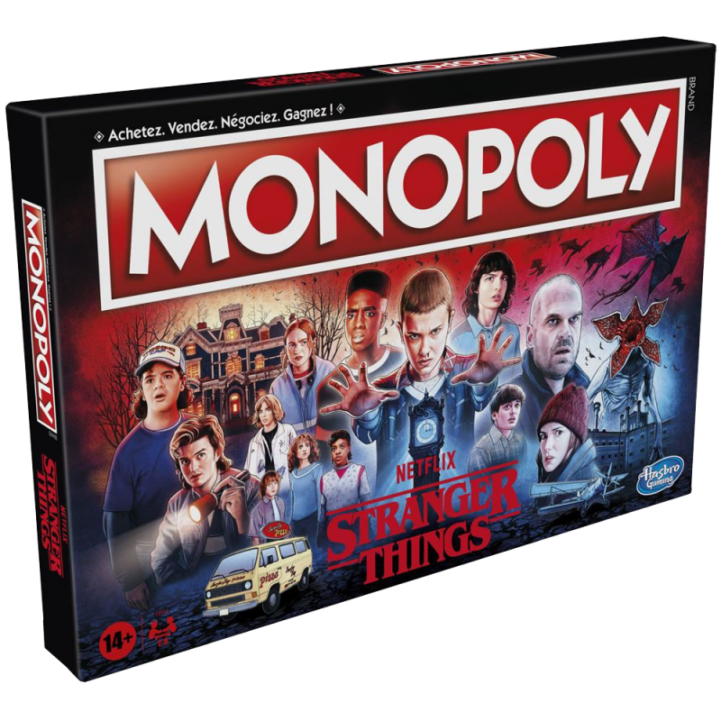 Monopoly - Management - Classic - Stranger Things - Monopoly Limited Edition