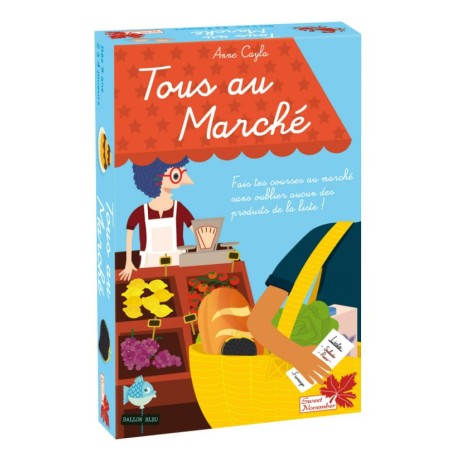 Card game - Logical and memory - Children - Tous au Marché