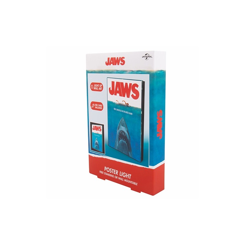Canvas - Luminous - Jaws - Movie's poster