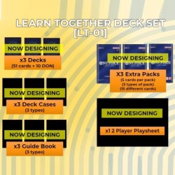 Cartes (JCC) - Kit de Démarrage - One Piece - Starter Kit - LT-01 - Learn Together