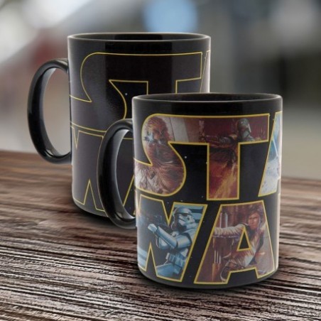 Mug - Thermo-réactif - Star Wars - Logo