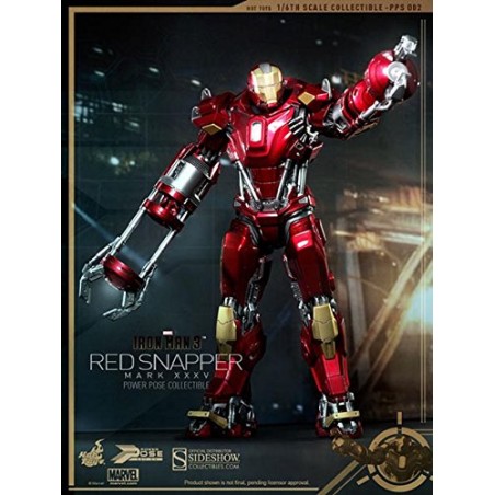 Action Figure - Iron Man - Red Snapper Mk. XXXV - Armor Power Pose Series