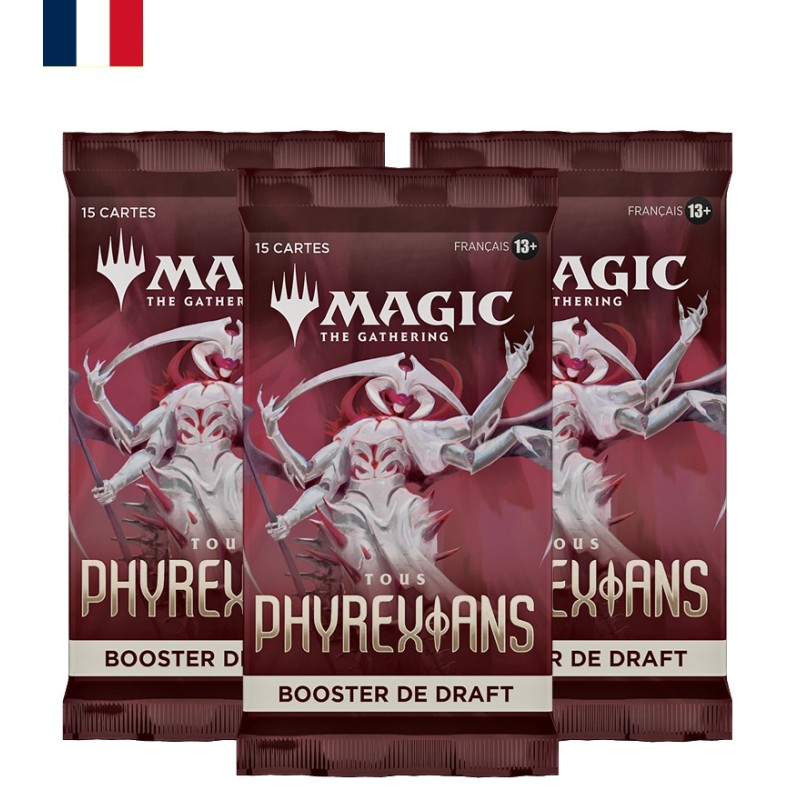 Trading Cards - Draft 3 Boosters Pack - Magic The Gathering - Phyrexia: All will be One (Fr)
