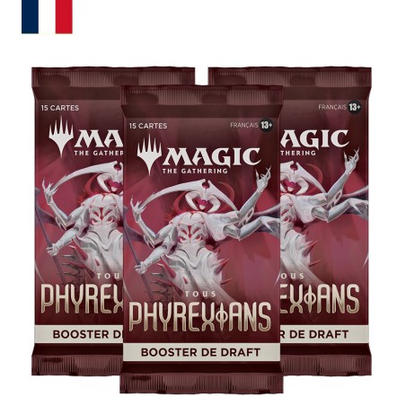 Trading Cards - Draft 3 Boosters Pack - Magic The Gathering - Phyrexia: All will be One (Fr)