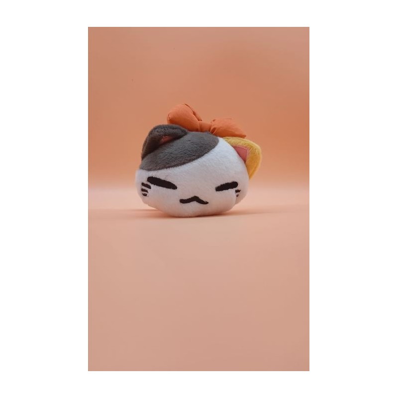 Peluche - Nemuneko - Orange - Coll. Joli noeud