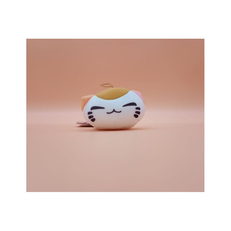 Peluche - Nemuneko - Blanc et beige - Coll. balle Antistress