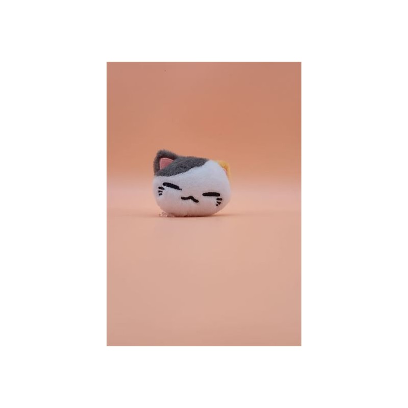 Plush - Nemuneko - Grey Heart Pink