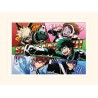 Poster - My Hero Academia - Cardboard outline "Comic Action"