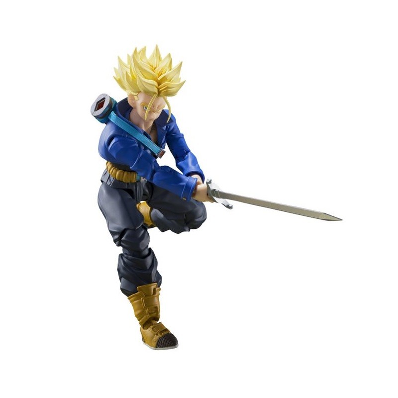 Figurine articulée - S.H.Figuart - Dragon Ball - Super Saiyan - Trunks