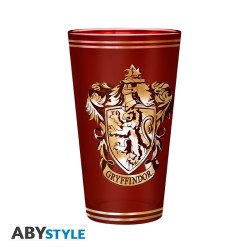 Set - Harry Potter - Verre XXL + Pin's + Carnet - Gryffondor