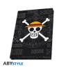 Set - One Piece - Glass XXL + Pin's + Notebook "Skull"