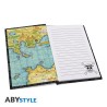Set - One Piece - Verre XXL + Pin's + Carnet "Skull"