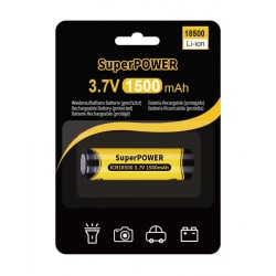  - Rechargeable - 1500 mAh (3,7V) - Li-ion