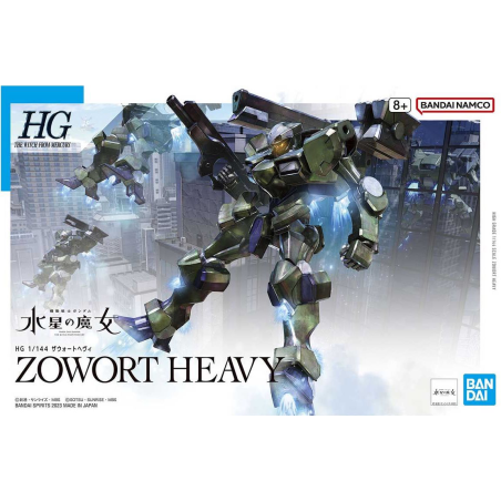 Model - High Grade - Gundam - Zowort Heavy - The Witch From Mercury