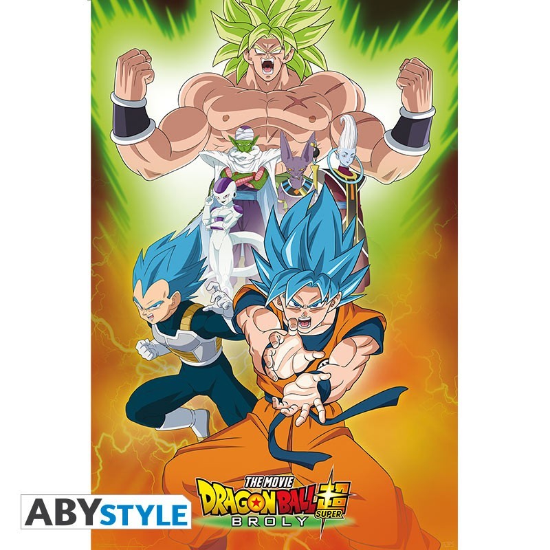 Poster - Roulé et filmé - Dragon Ball - Broly