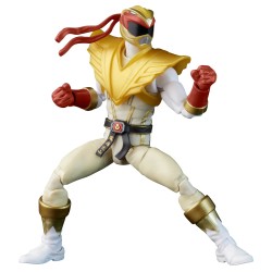 Figurine articulée - Power Rangers - Ryu Crimson Hawk Ranger - Ranger Jaune