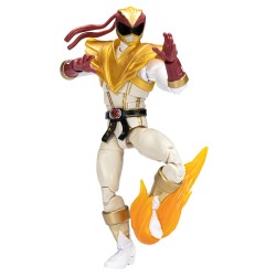 Figurine articulée - Power Rangers - Ryu Crimson Hawk Ranger - Ranger Jaune