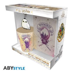 Set - Harry Potter - Verre XXL + Pin's + Carnet - Poudlard