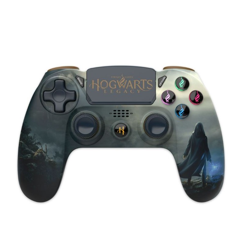 Wireless controller - PS4 - Hogwarts Legacy - Landscape - Golden Snidget