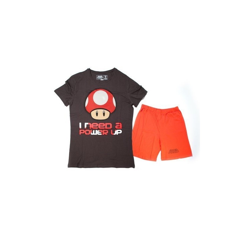 Pyjamas - Nintendo - I Need Power Up