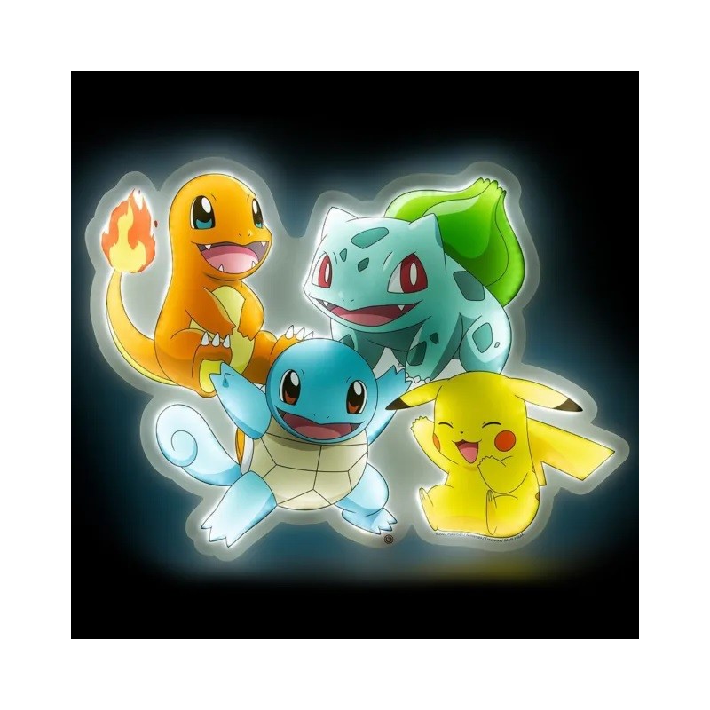 Lampe - LED - Pokemon - Starter 1ère génération