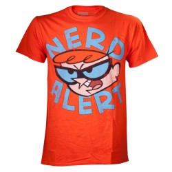 T-shirt - Dexter's Labotary - Nerd alert