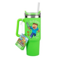 Mug de Voyage - Minecraft - Creeper vs Steve