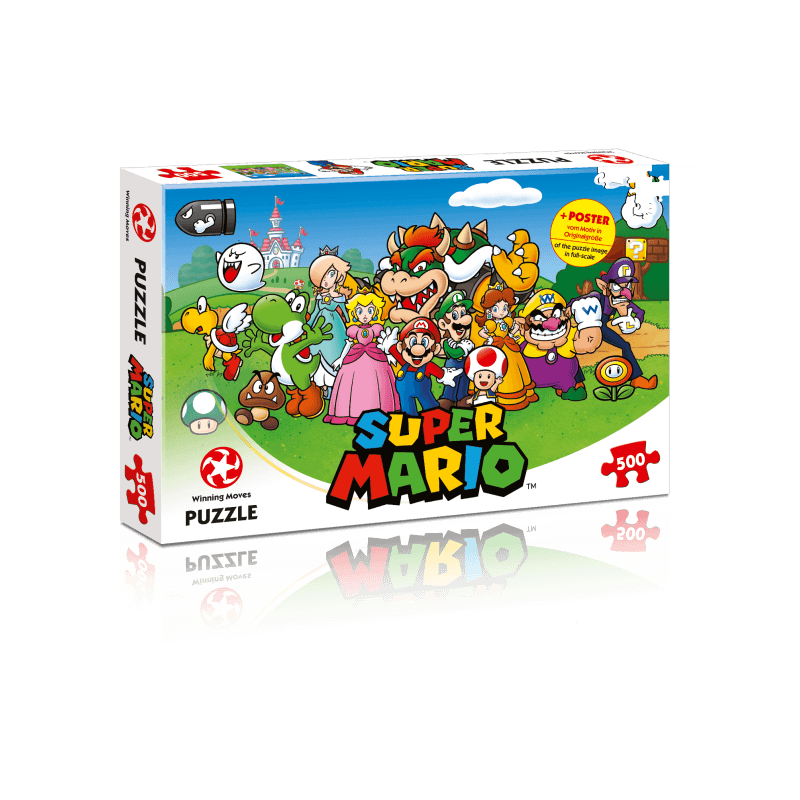 Jigsaw - Solo - Puzzle - Language-independent - Super Mario - Mario & Friends - 500 Pcs