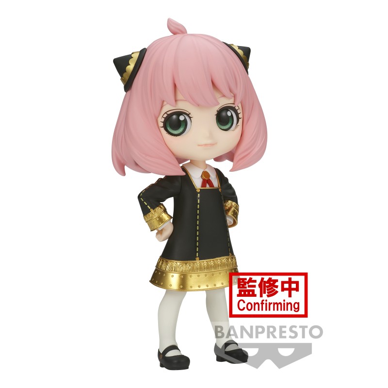 Static Figure - Q Posket - Spy x Family - Ver.A - Anya Forger