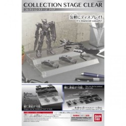 Model - Model Kit Accessories - Action Base - Gundam - Collection stage transparent