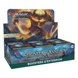 Cartes (JCC) - Booster d'Extension - Univers Infinis - Magic The Gathering - Le Seigneur des Anneaux - Set Booster Box