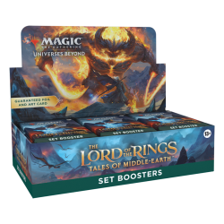Cartes (JCC) - Booster d'Extension - Univers Infinis - Magic The Gathering - Le Seigneur des Anneaux - Set Booster Box