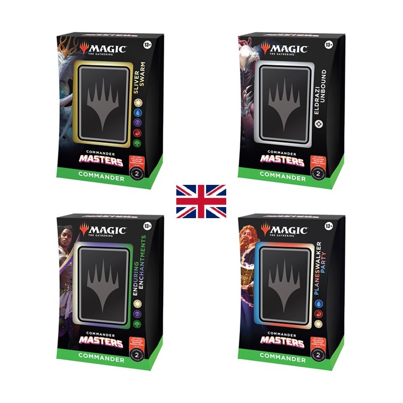 Cartes (JCC) - Deck de Commander - Univers Infinis - Magic The Gathering - Commander Masters - Assortiment