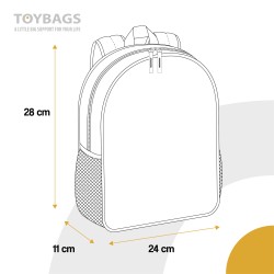 Sac à dos - Super Mario - Enfant - Mario & Luigi