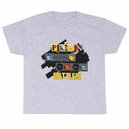 T-shirt - Pokemon - Battle - 3-4 years