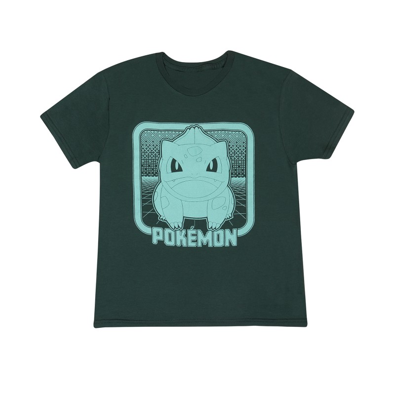 T-shirt - Pokemon - Retro Arcade - Bulbizarre - 7-8 ans