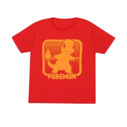 T-shirt - Pokemon - Retro Arcade - Charmander - 5-6 years