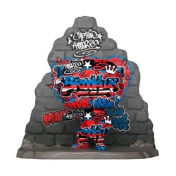 POP - Marvel - 752 - Captain America - Edition Grafitti Deco Limitée - Captain America
