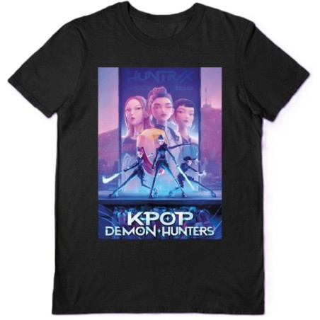 T-shirt - KPop Demon Hunters - Key Art - Huntrix
