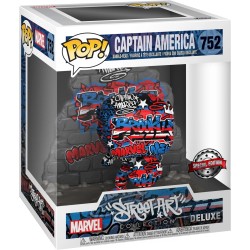 POP - Marvel - 752 - Captain America - Edition Grafitti Deco Limitée - Captain America