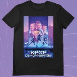 T-shirt - KPop Demon Hunters - Key Art - Huntrix