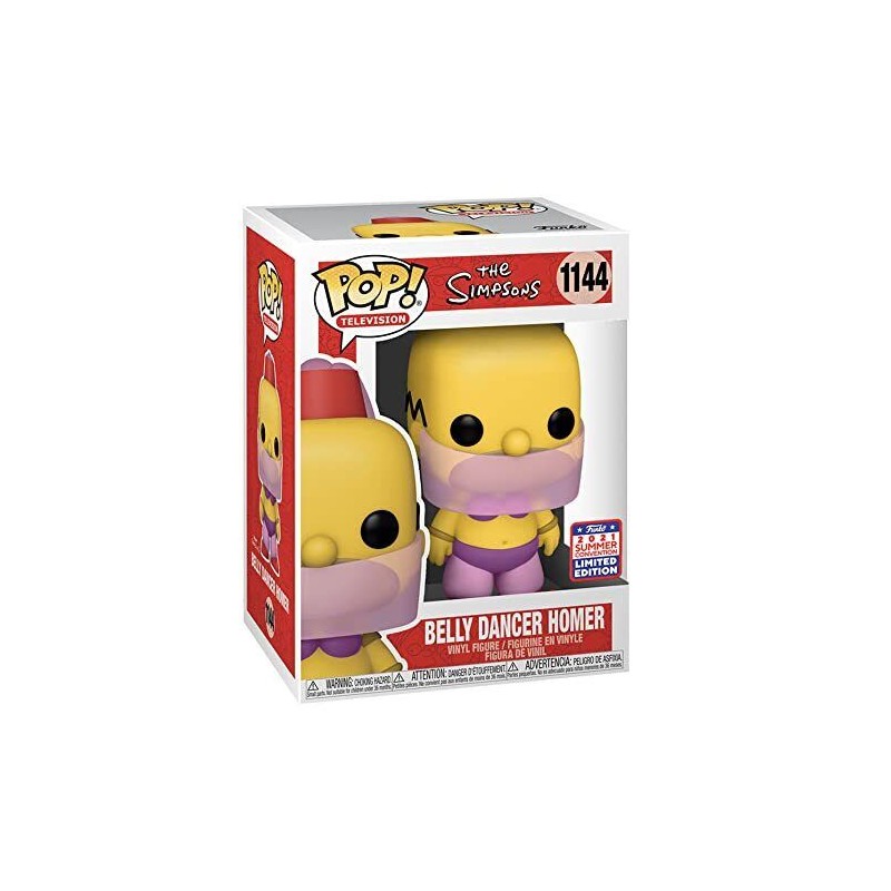 POP - Television - Les Simpsons - 1144 - Belly Dancer Homer - 2021 Summer Convention Limited Edition