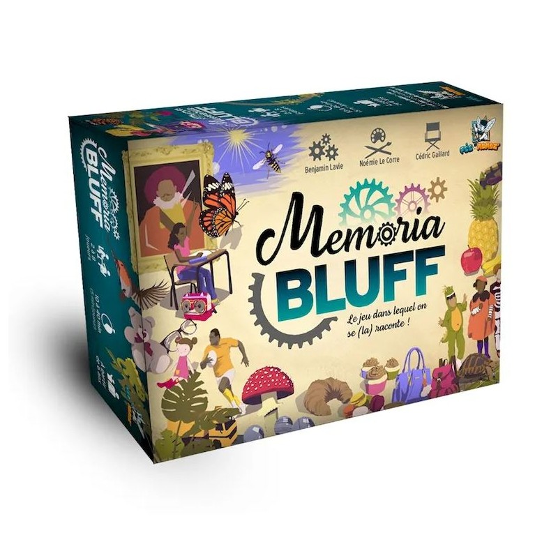 Board Game - Party Game - Family - Cards - Memoria Bluff