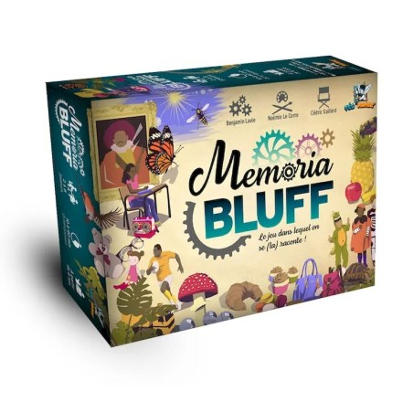 Board Game - Party Game - Family - Cards - Memoria Bluff