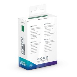 Protège-cartes - Sleeves (100 Pièces) - Vert Matte - Standard