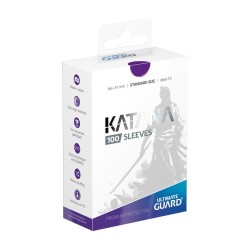 Protège-cartes - 100 Pcs - Katana - Standard - Violet Matte